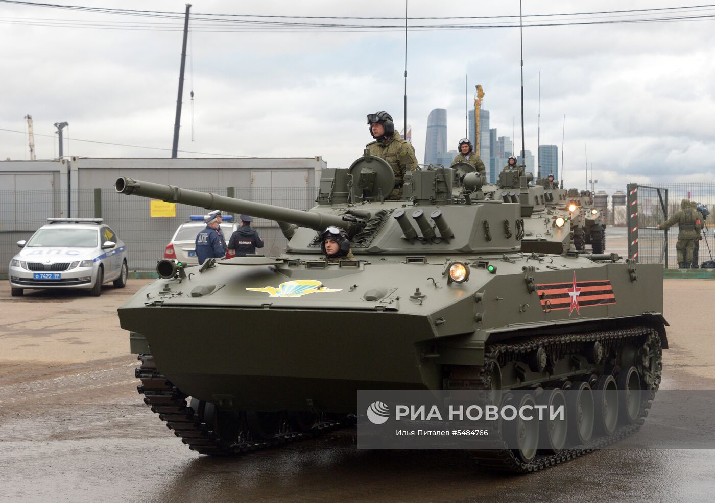 Репетиция парада Победы на Красной площади