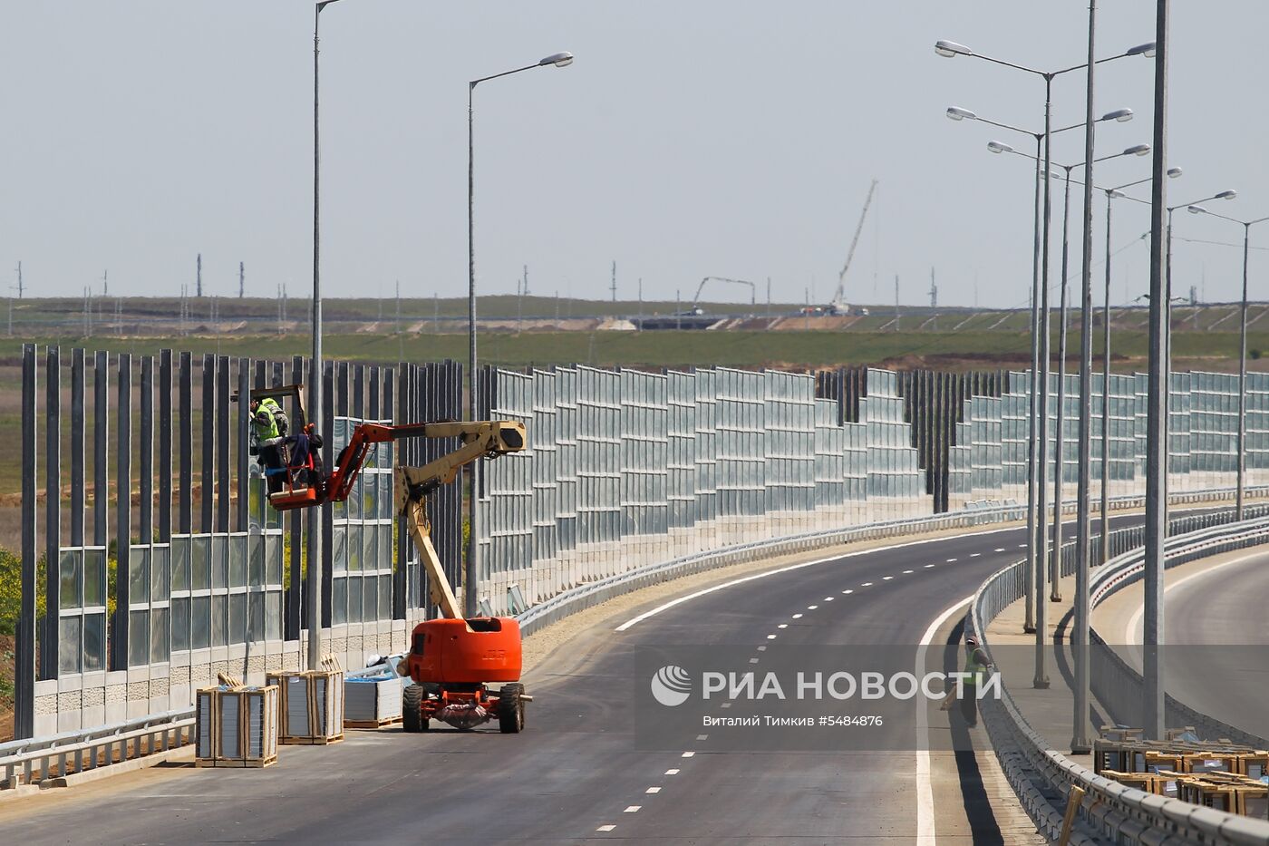 Строительство Крымского моста