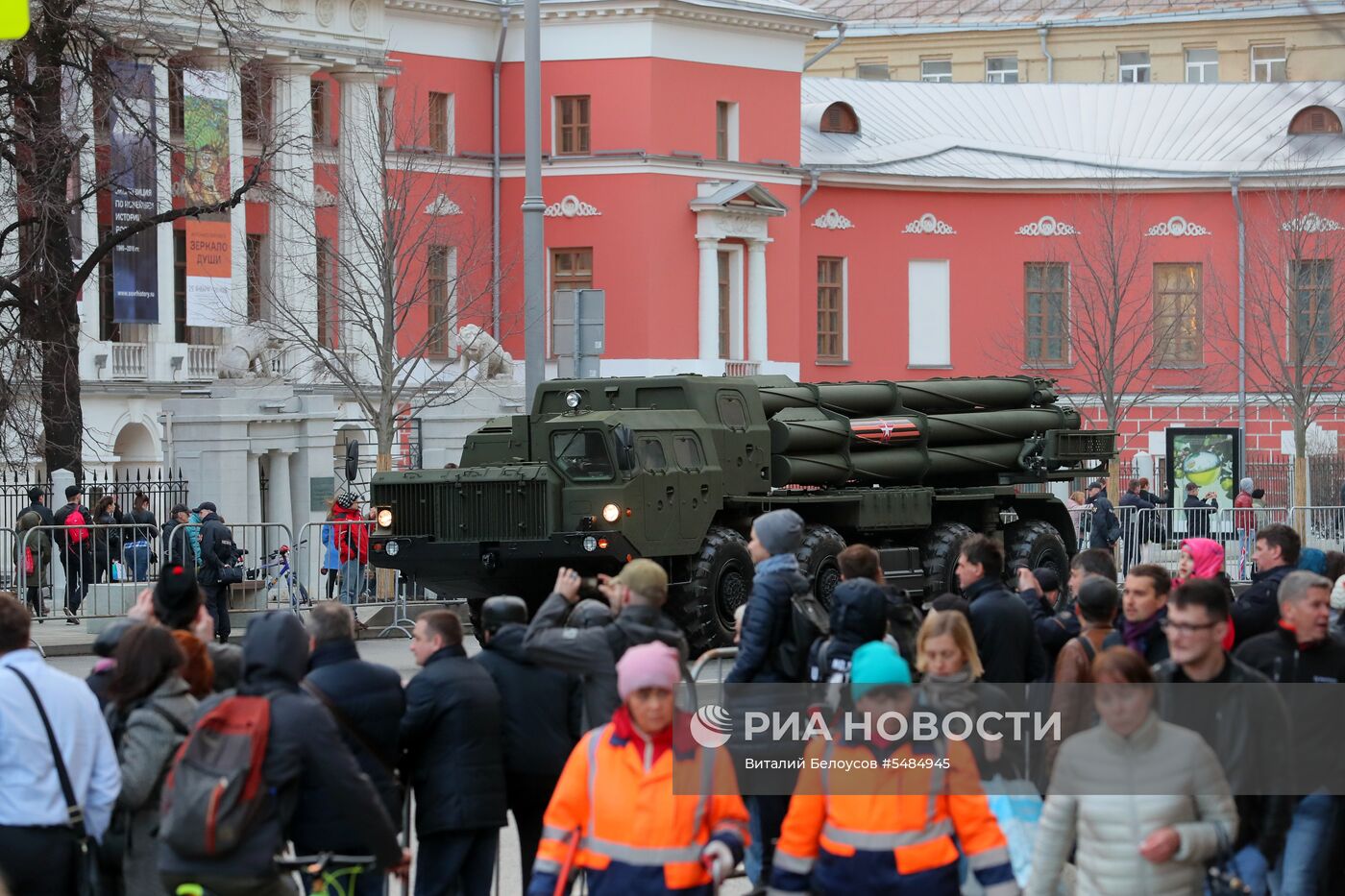 Репетиция парада Победы на Красной площади