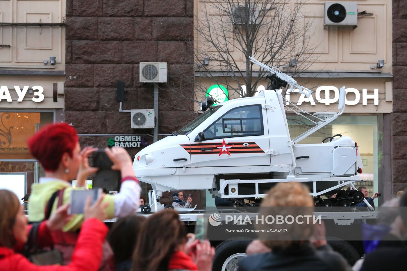 Репетиция парада Победы на Красной площади