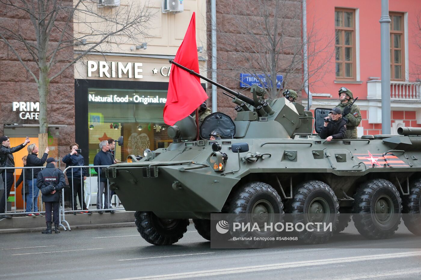 Репетиция парада Победы на Красной площади