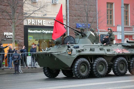 Репетиция парада Победы на Красной площади