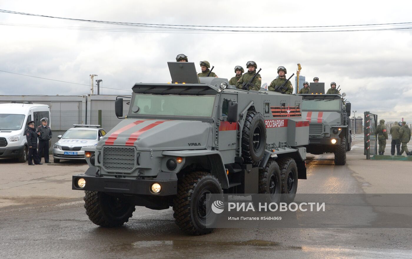 Репетиция парада Победы на Красной площади