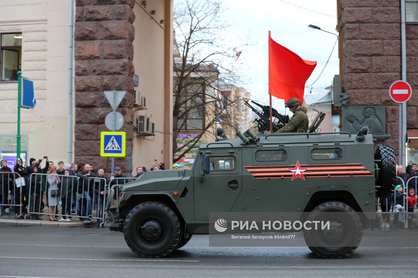 Репетиция парада Победы на Красной площади