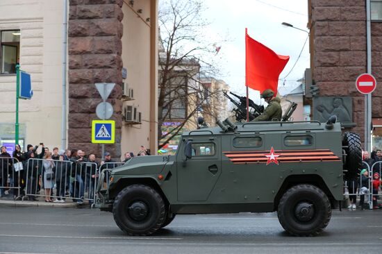 Репетиция парада Победы на Красной площади