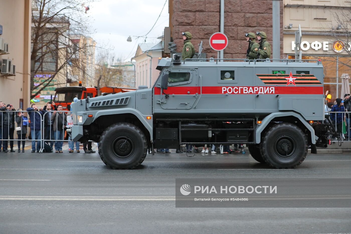 Репетиция парада Победы на Красной площади