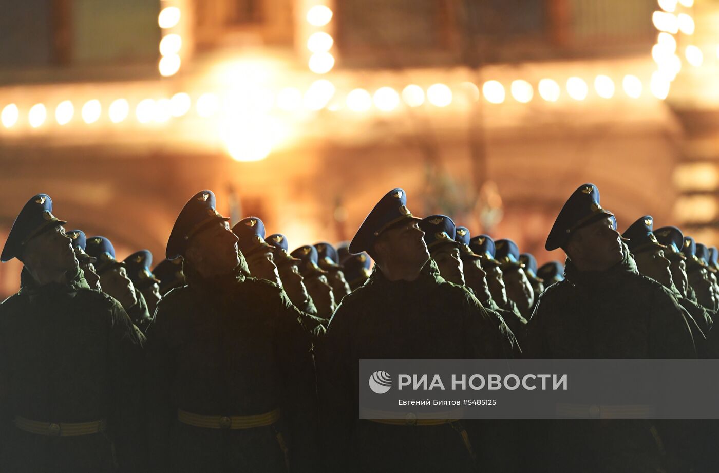 Репетиция парада Победы на Красной площади