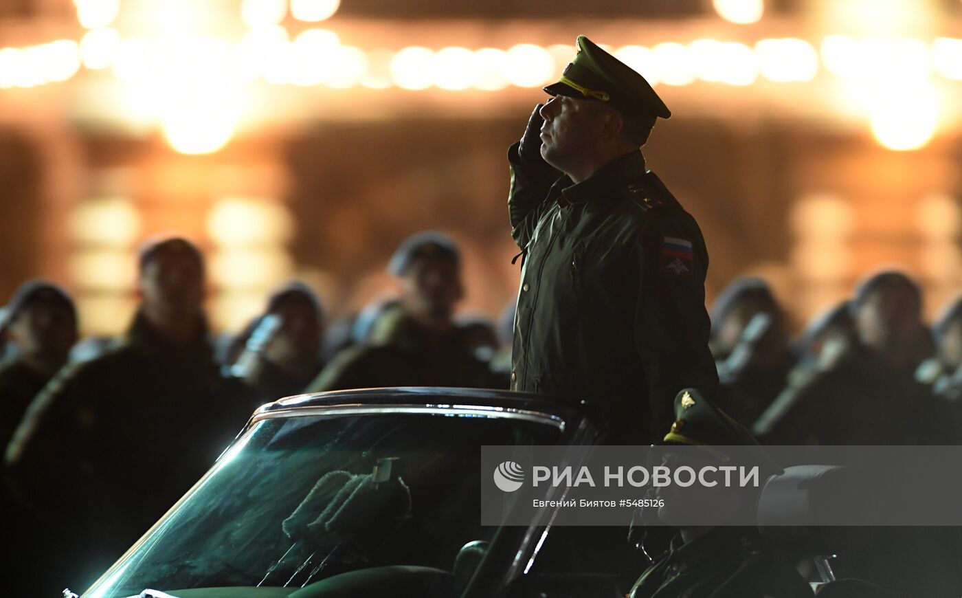 Репетиция парада Победы на Красной площади