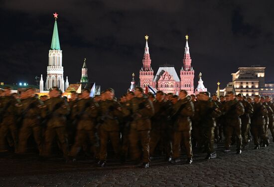 Репетиция парада Победы на Красной площади