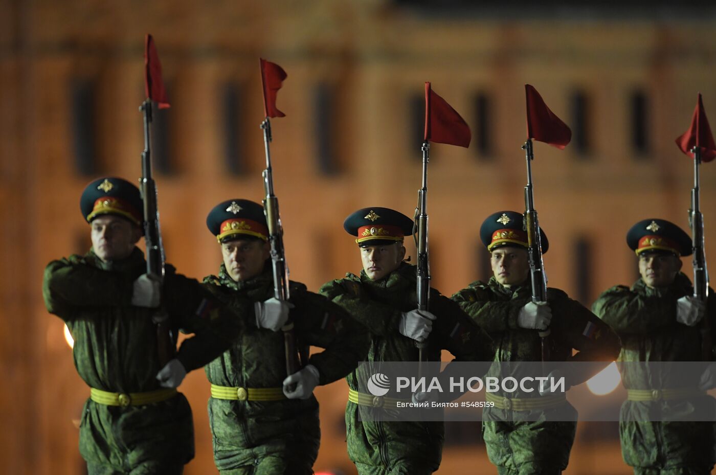 Репетиция парада Победы на Красной площади