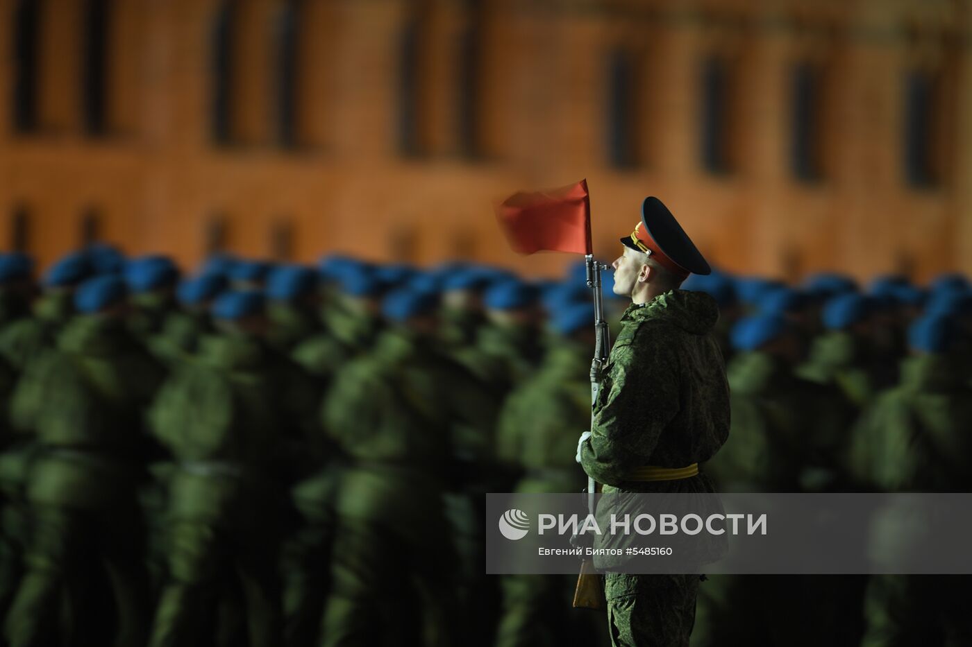 Репетиция парада Победы на Красной площади