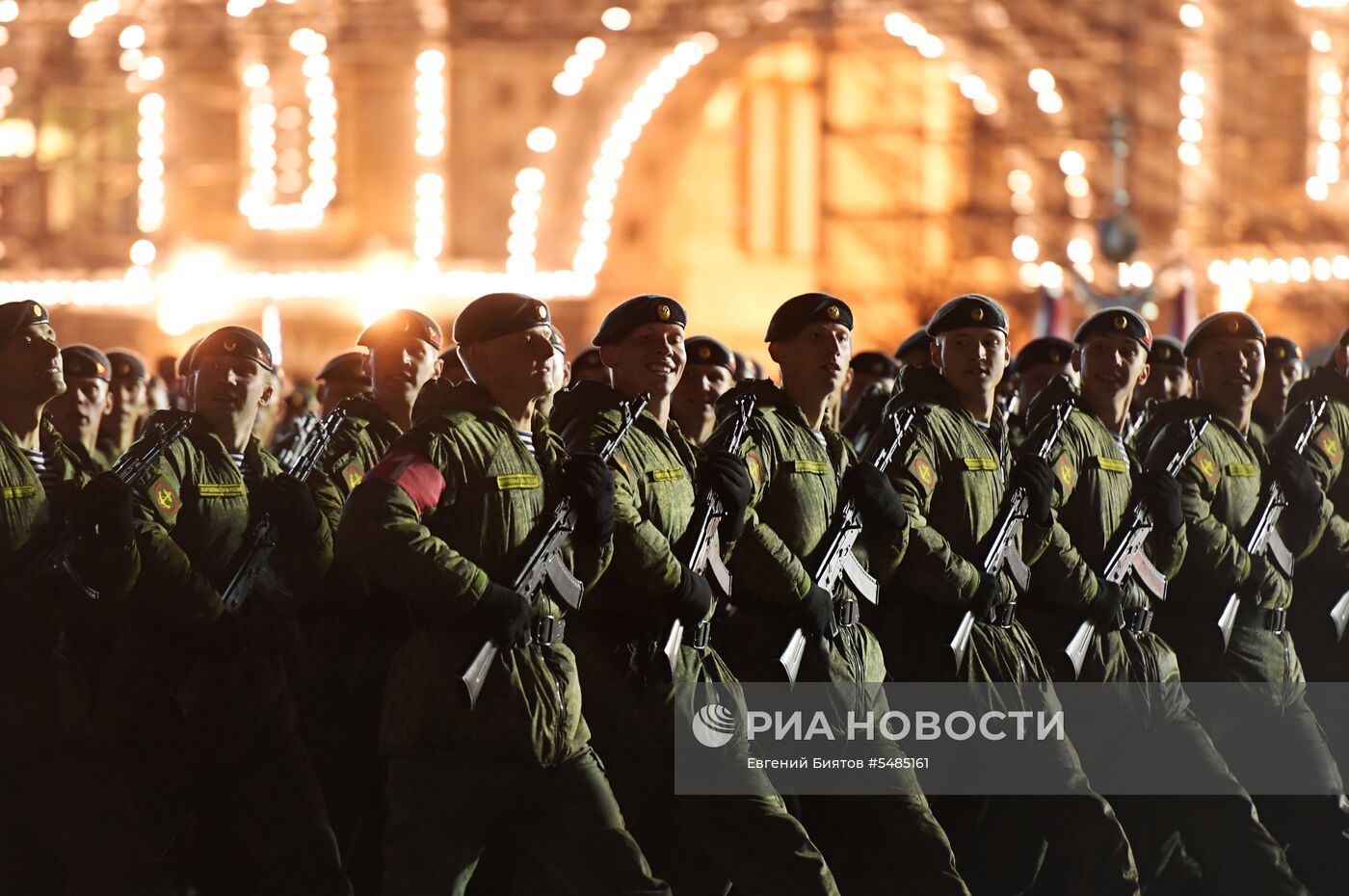 Репетиция парада Победы на Красной площади