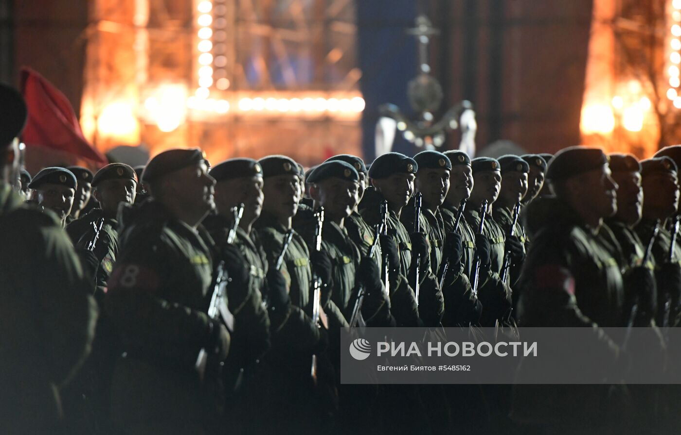 Репетиция парада Победы на Красной площади