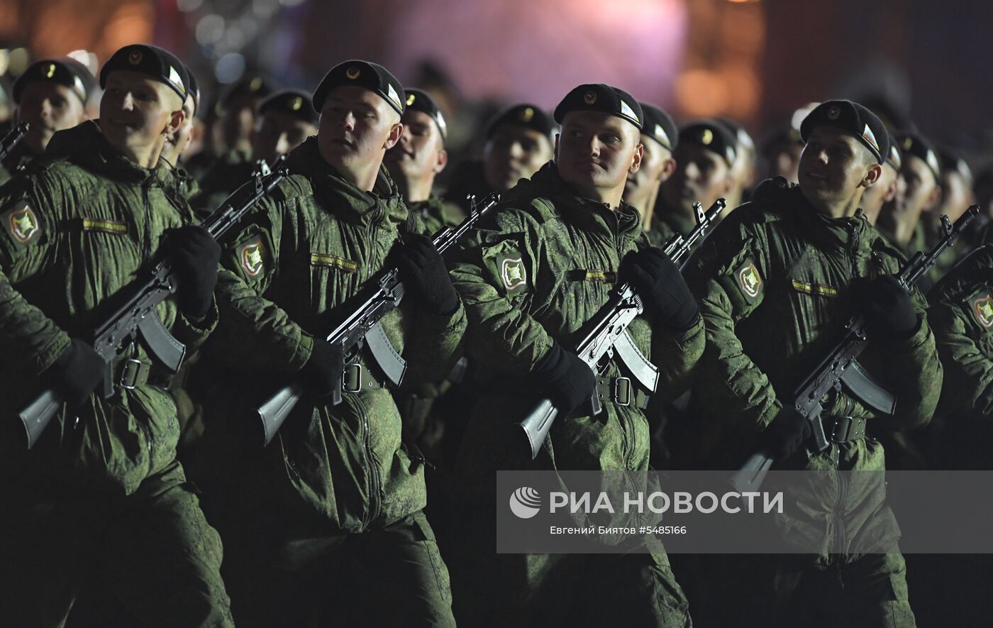 Репетиция парада Победы на Красной площади