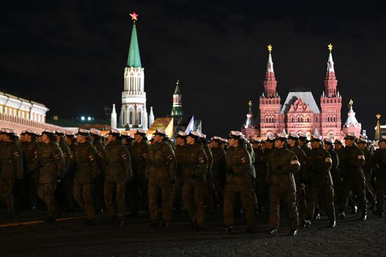 Репетиция парада Победы на Красной площади