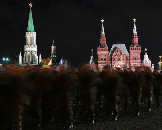 Репетиция парада Победы на Красной площади