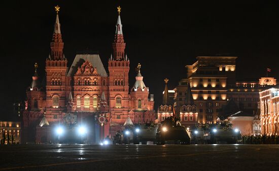 Репетиция парада Победы на Красной площади