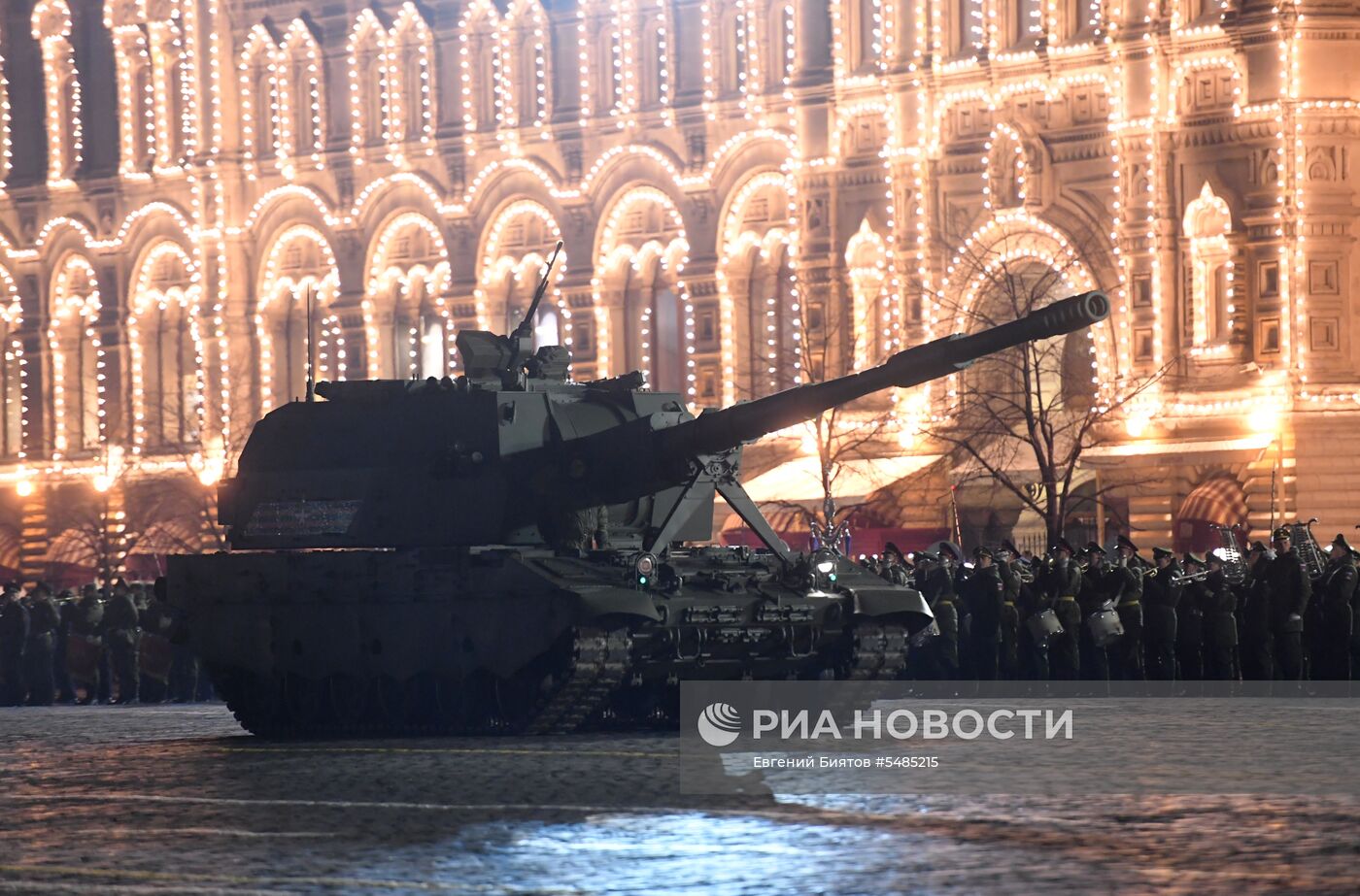 Репетиция парада Победы на Красной площади