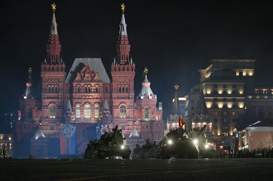 Репетиция парада Победы на Красной площади