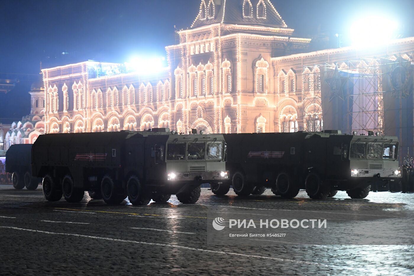 Репетиция парада Победы на Красной площади