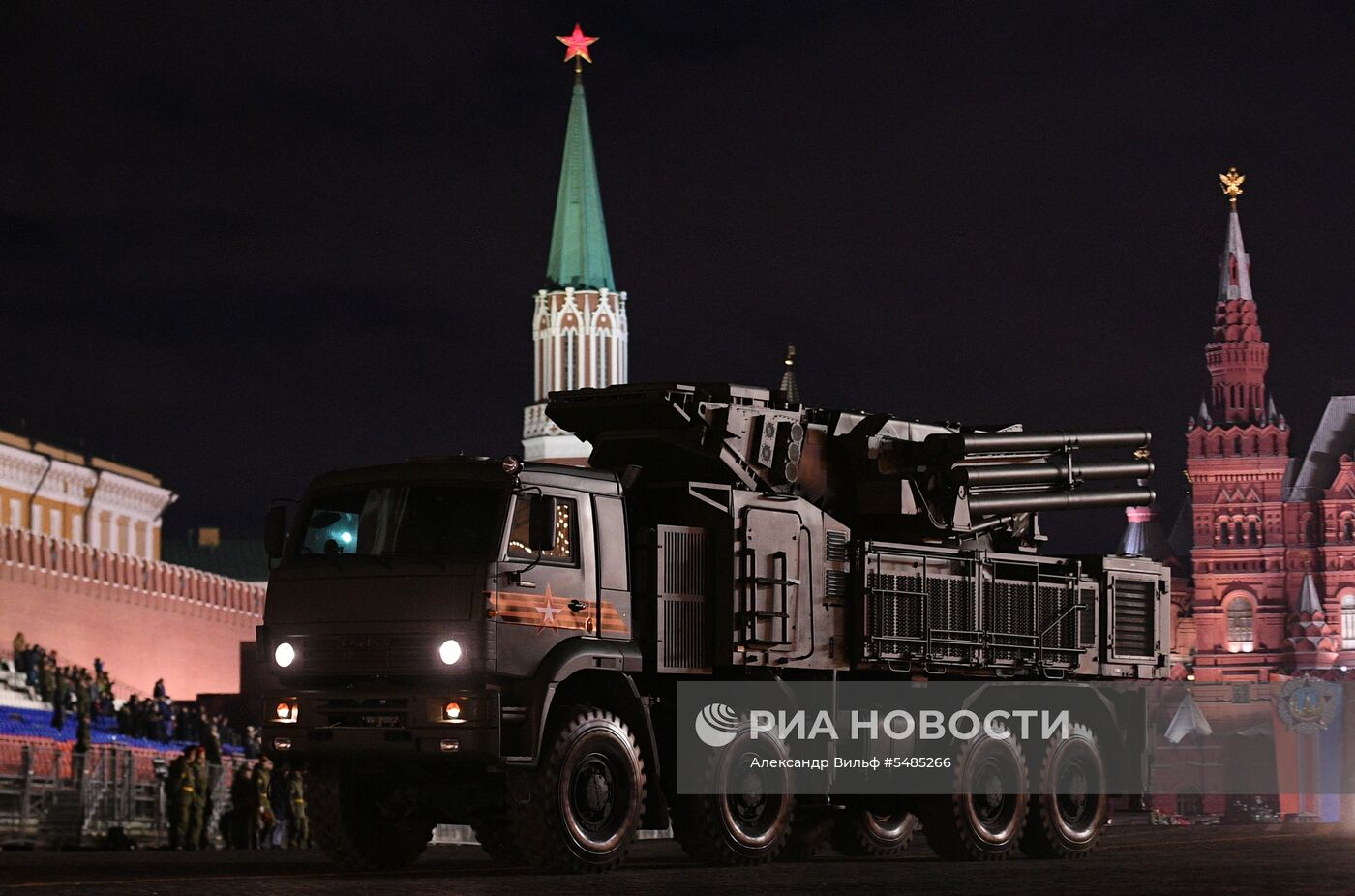 Репетиция парада Победы на Красной площади