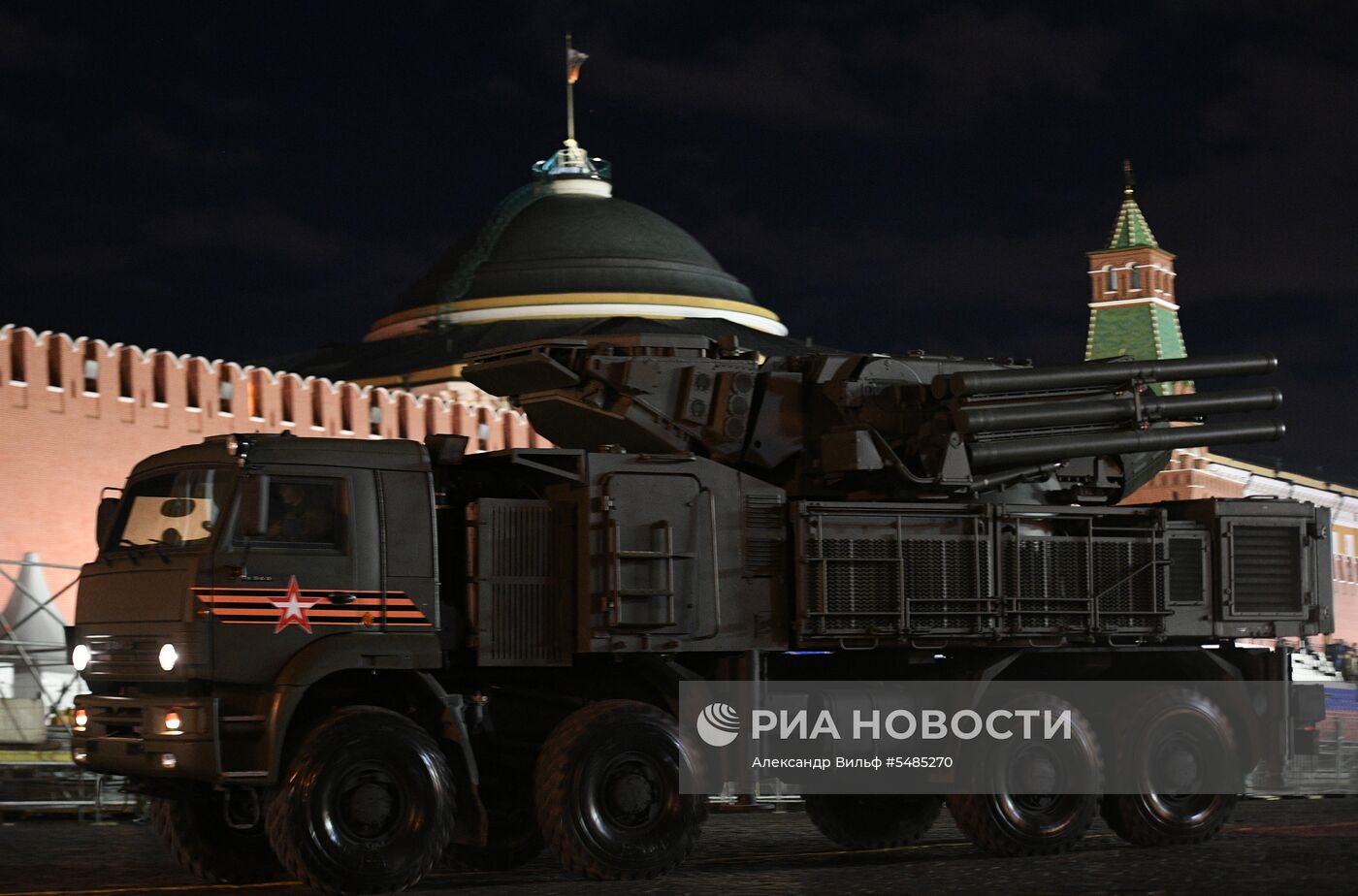 Репетиция парада Победы на Красной площади