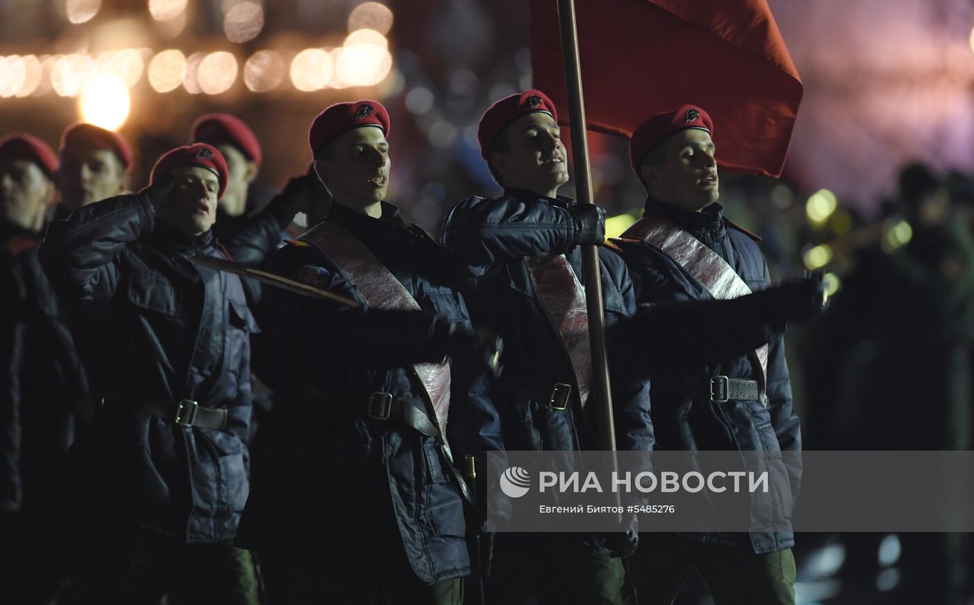 Репетиция парада Победы на Красной площади