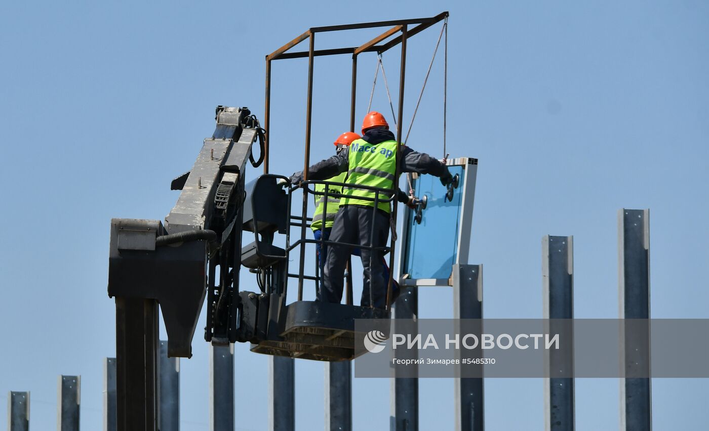 Строительство Крымского моста