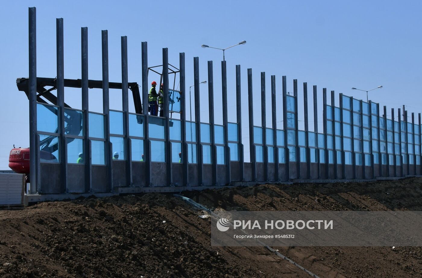 Строительство Крымского моста