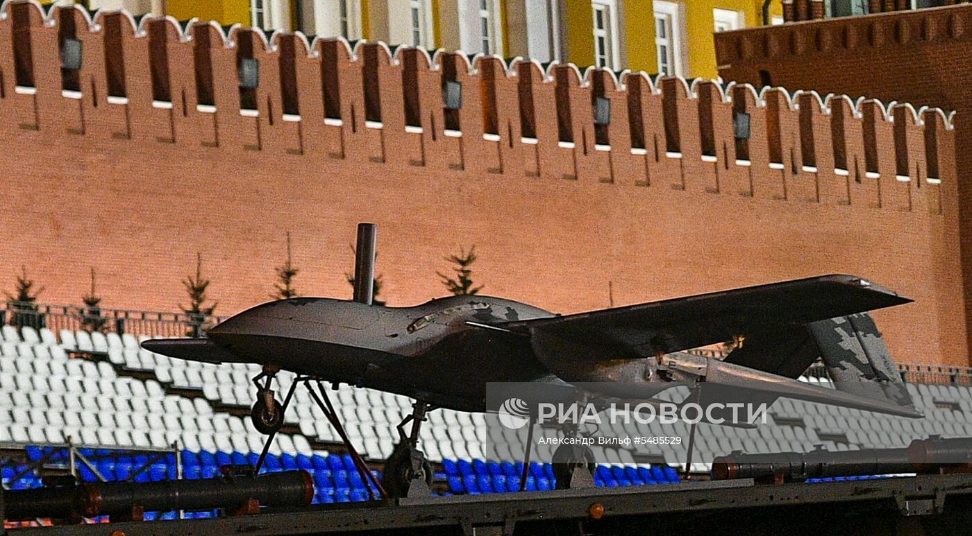 Репетиция парада Победы на Красной площади