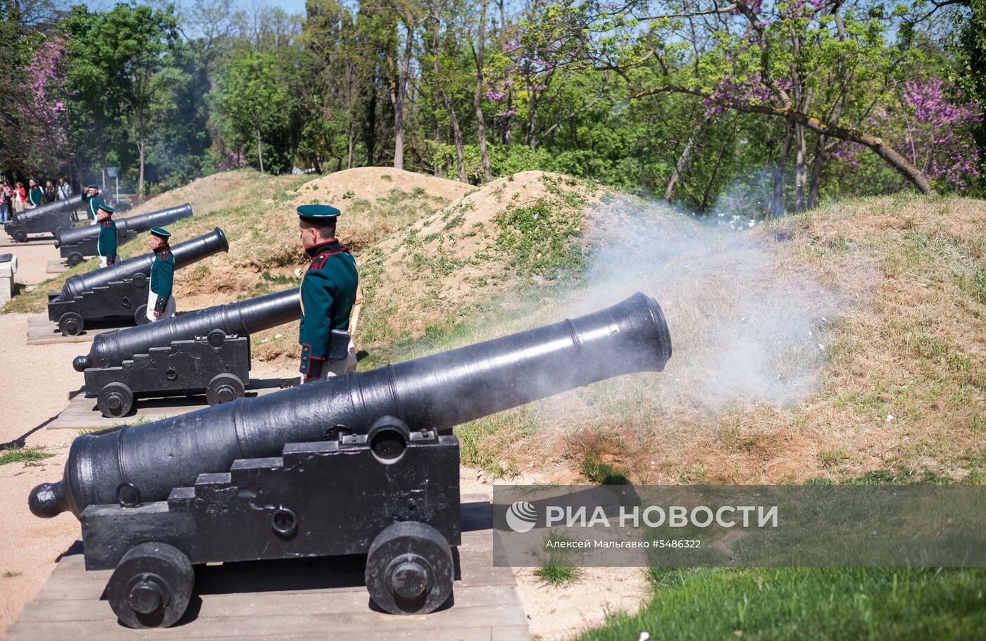 Открытие Оборонительной башни Малахова кургана в Севастополе