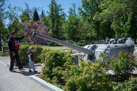 Открытие Оборонительной башни Малахова кургана в Севастополе