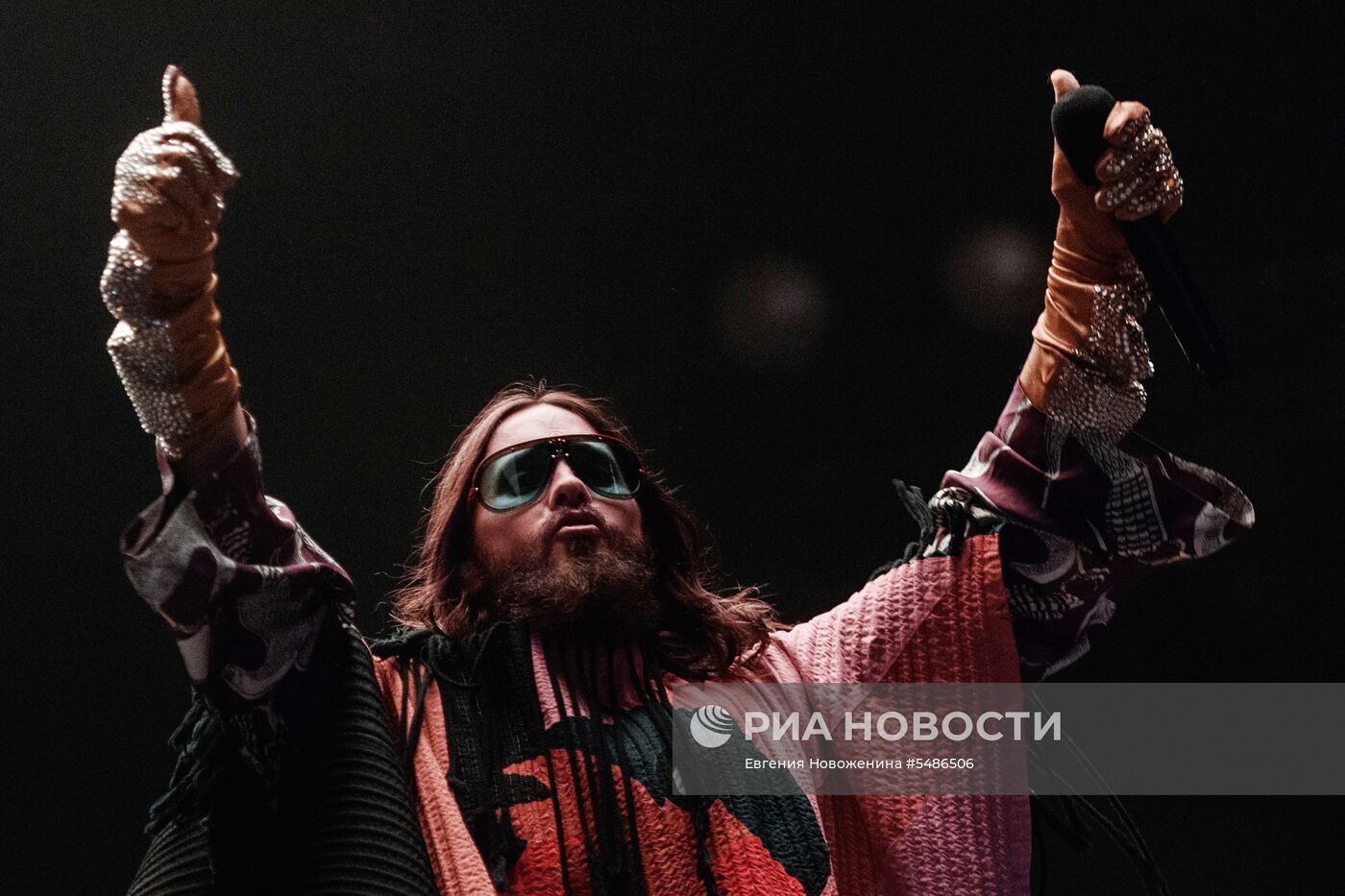 Концерт группы Thirty seconds to Mars в Москве