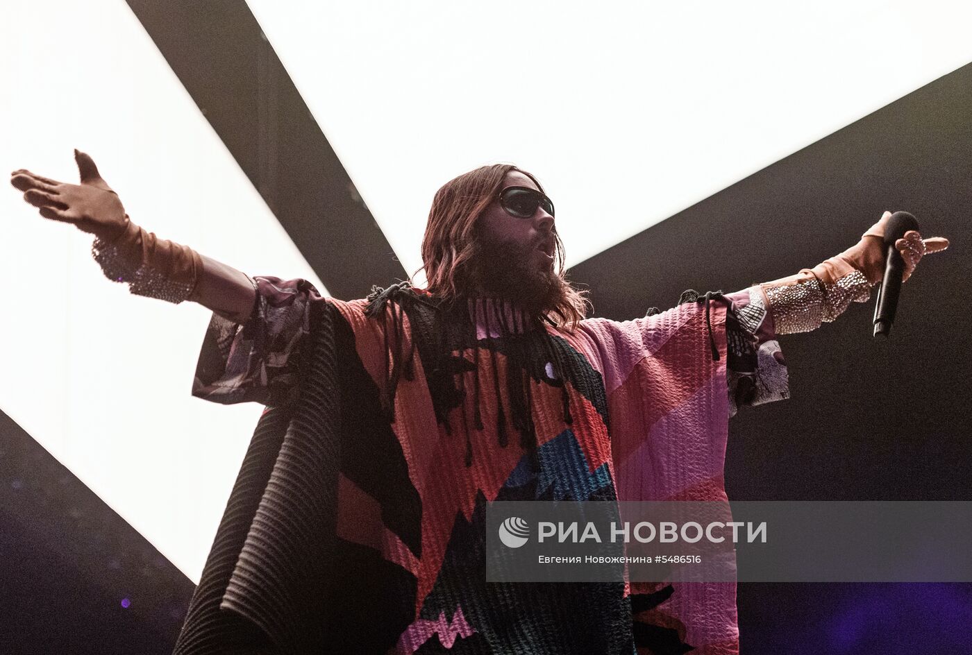 Концерт группы Thirty seconds to Mars в Москве