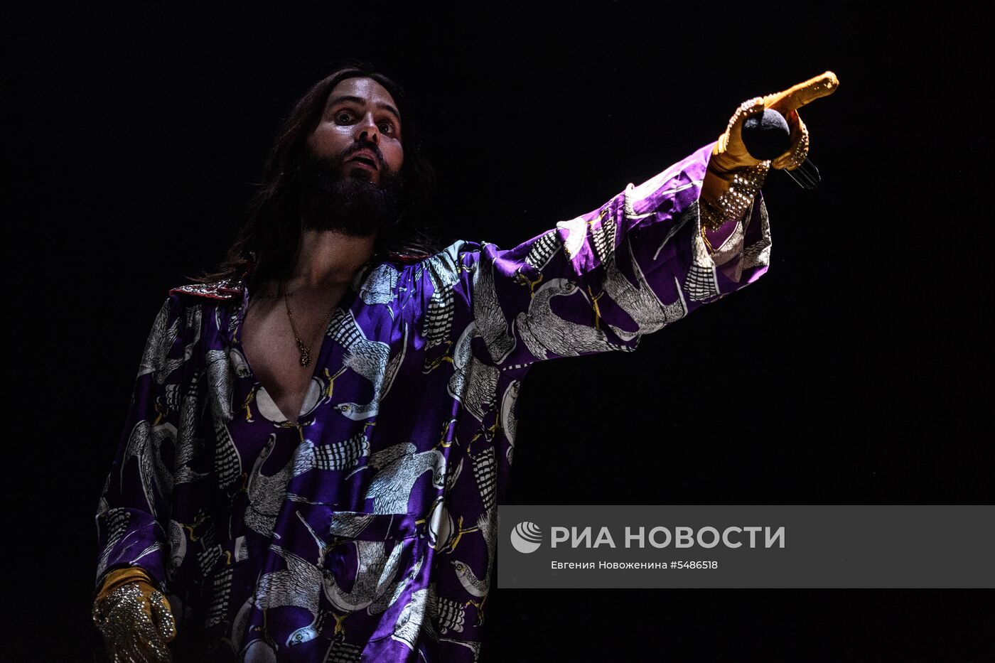 Концерт группы Thirty seconds to Mars в Москве