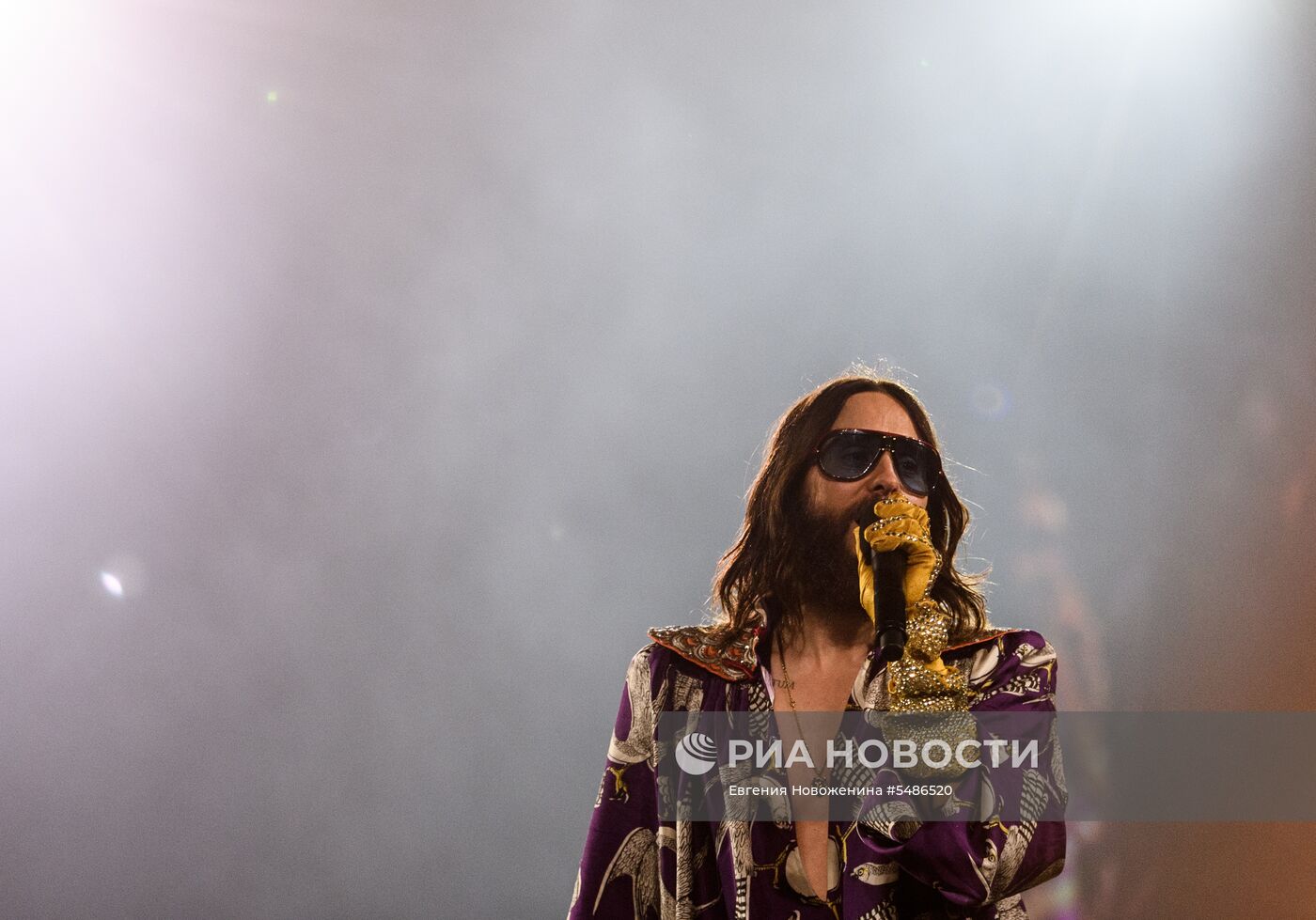 Концерт группы Thirty seconds to Mars в Москве