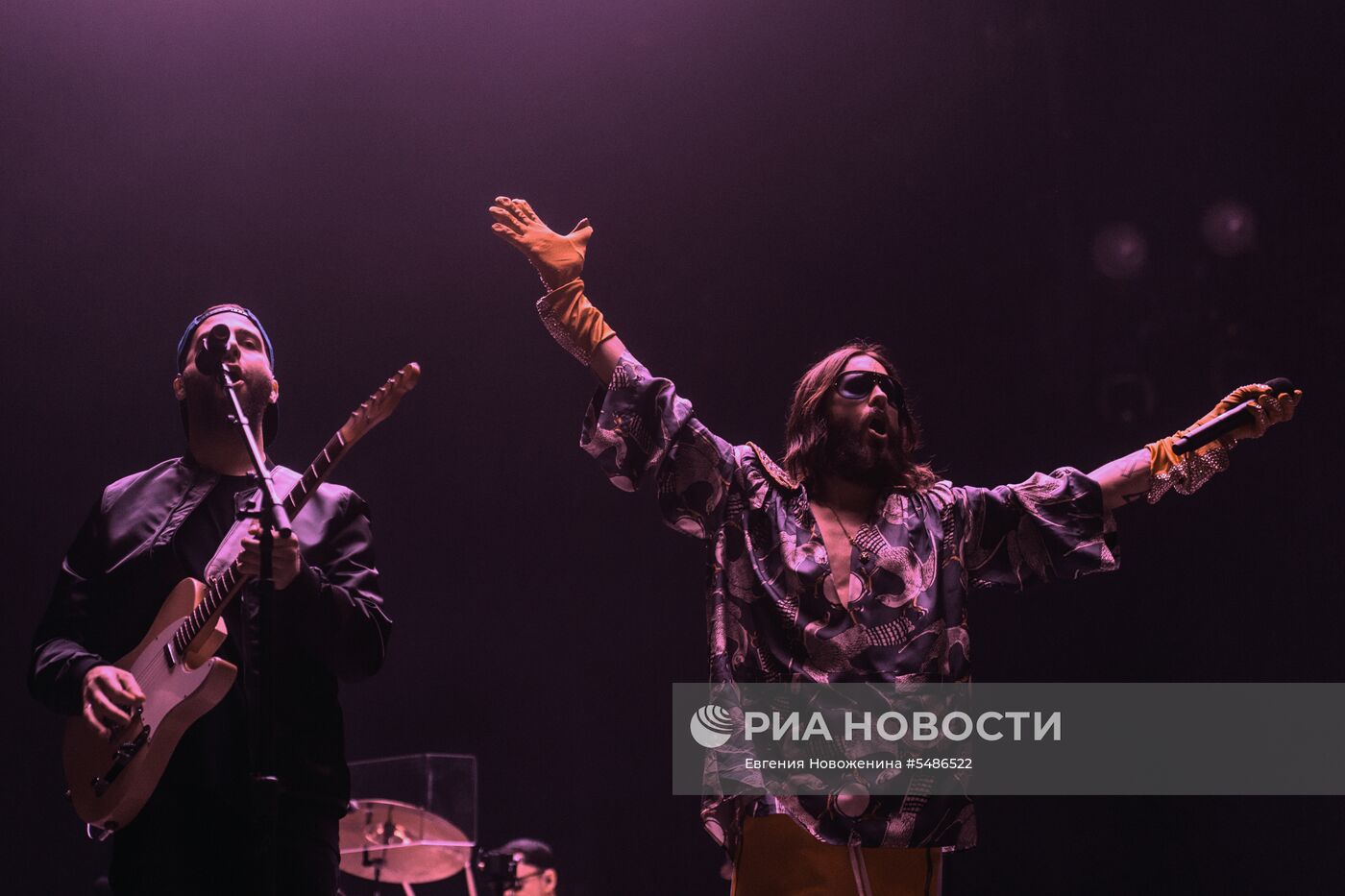 Концерт группы Thirty seconds to Mars в Москве