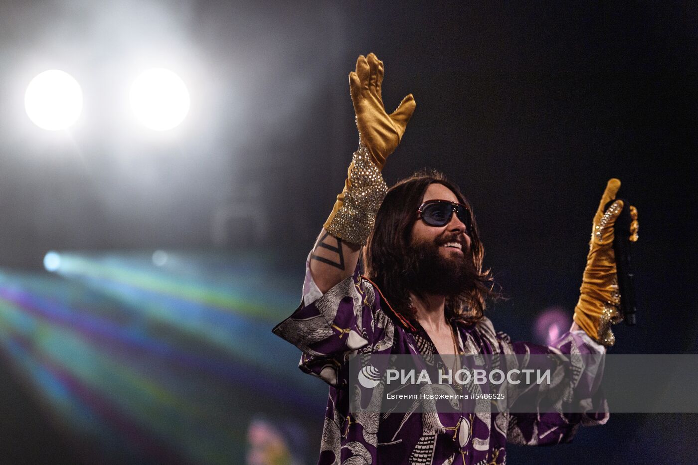 Концерт группы Thirty seconds to Mars в Москве
