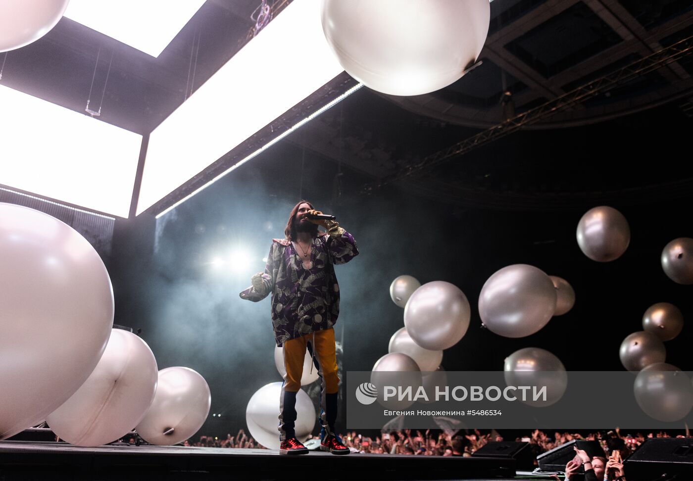 Концерт группы Thirty seconds to Mars в Москве