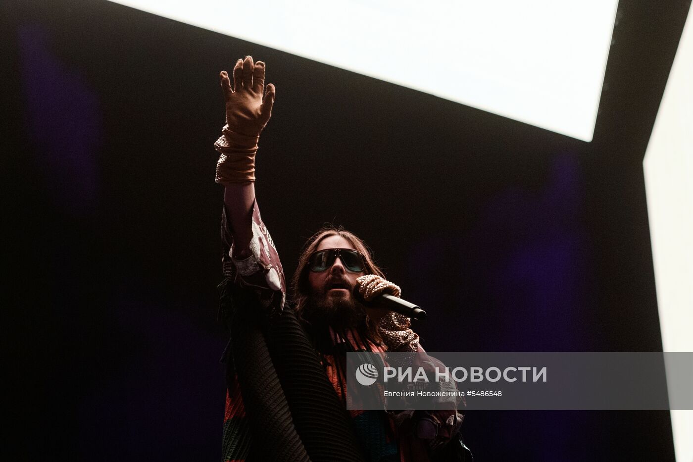 Концерт группы Thirty seconds to Mars в Москве