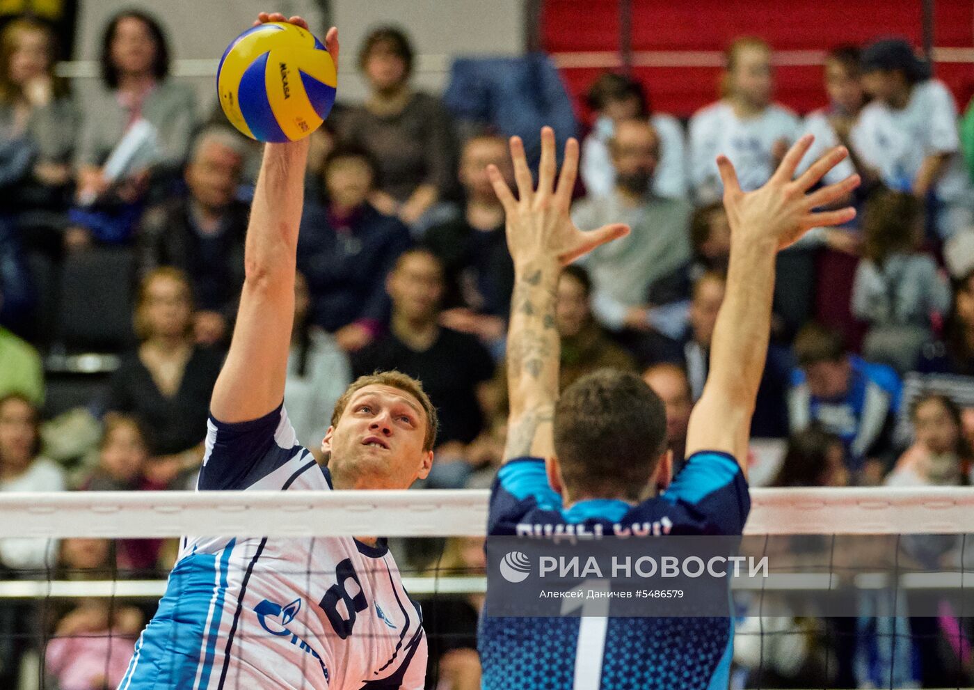 Волейбол. Чемпионат России. Мужчины. Матч "Зенит" - "Зенит-Казань"