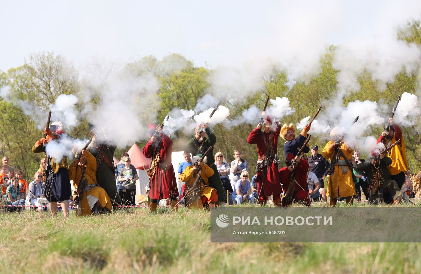 Военно-исторический фестиваль «Порубежье. Государева служба» в Белгородской области