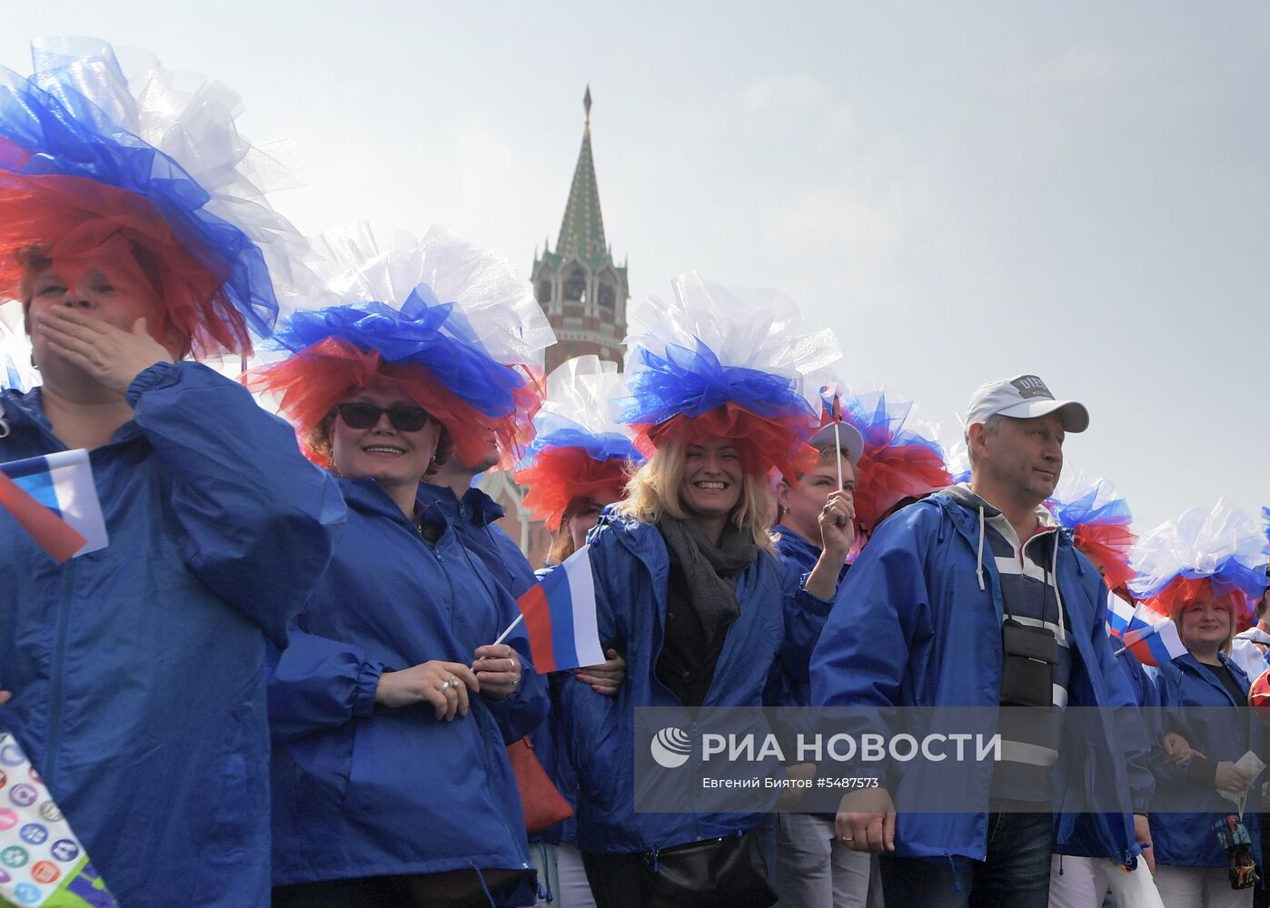 Первомайская демонстрация на Красной площади