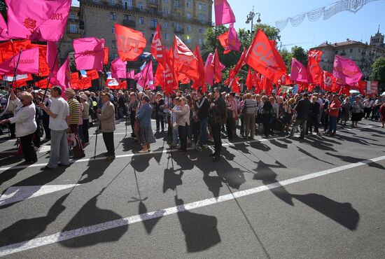 Первомайские демонстрации за рубежом