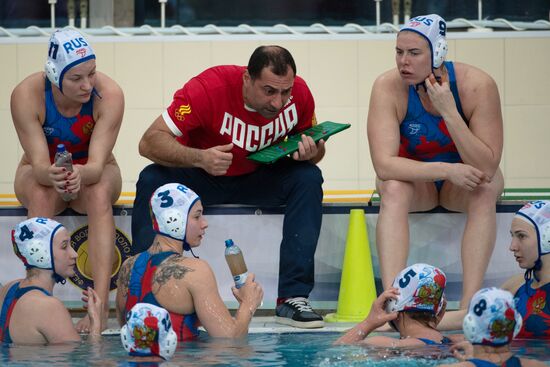 Водное поло. Мировая лига. Женщины. Матч Россия - Венгрия