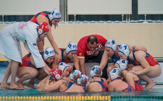 Водное поло. Мировая лига. Женщины. Матч Россия - Венгрия