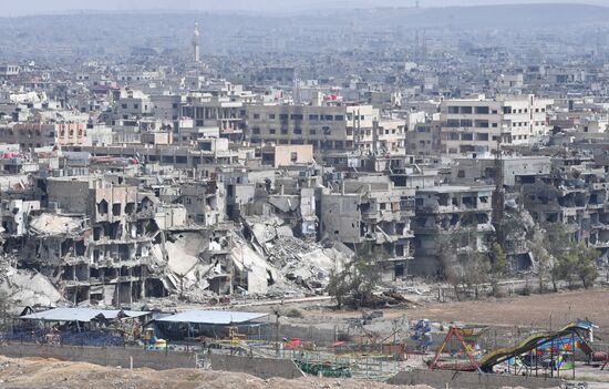Ситуация в пригороде Дамаска