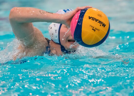 Водное поло. Мировая лига. Женщины. Матч Россия - Венгрия