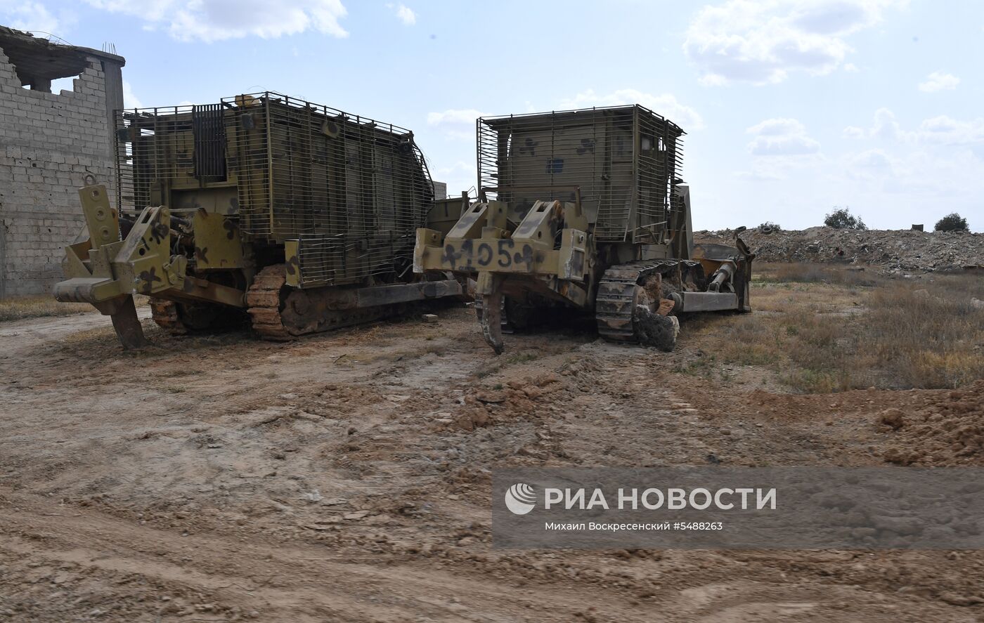 Ситуация в пригороде Дамаска