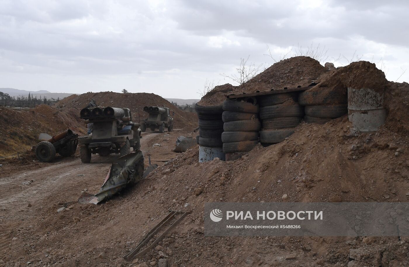 Ситуация в пригороде Дамаска